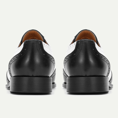 Fashionable Crocodile Pattern Low-top Business Lace-up Oxford Shoes