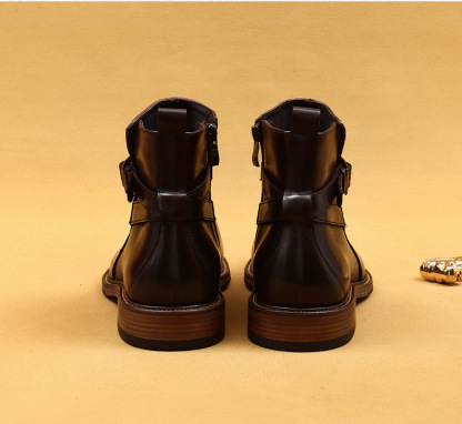 [Copy]Stylish and Versatile Men's Plus-Size Genuine Leather Derby Shoes