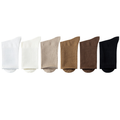 Large size socks for men, antibacterial, sweat-absorbing and deodorizing, 44-50 sports Mid-length socks