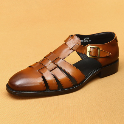[Copy]GUYSTEP-Patent leather luxury business men's ankle boots