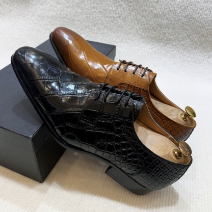 [Copy]2025 new simple art design men's casual leather shoes