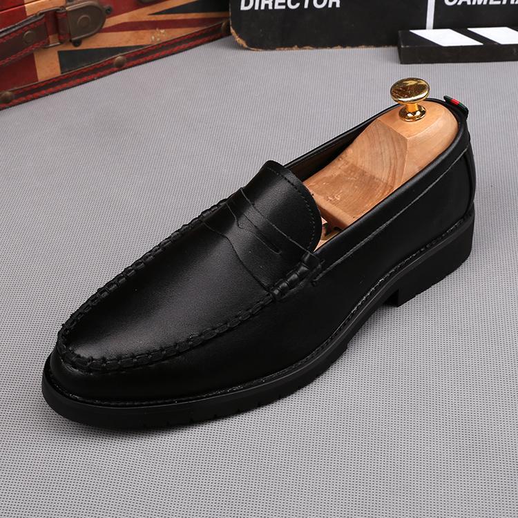GUYSTEP™-Stitching Slip-On Heightening Shoes