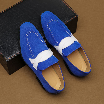 GUYSTEP™Men's classic design blue loafers