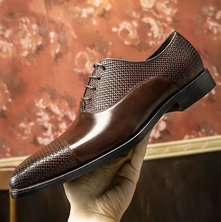 GUYSTEP™-Men's business formal British style leather Oxford shoes