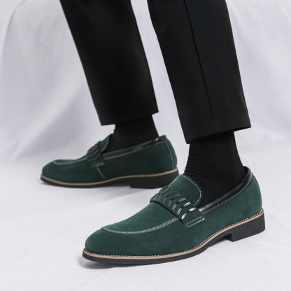 [Copy]Brogue Carved Genuine Leather Breathable Retro Casual Men's Leather Shoes