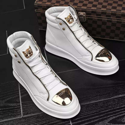 Men's high top trendy cool casual shoes