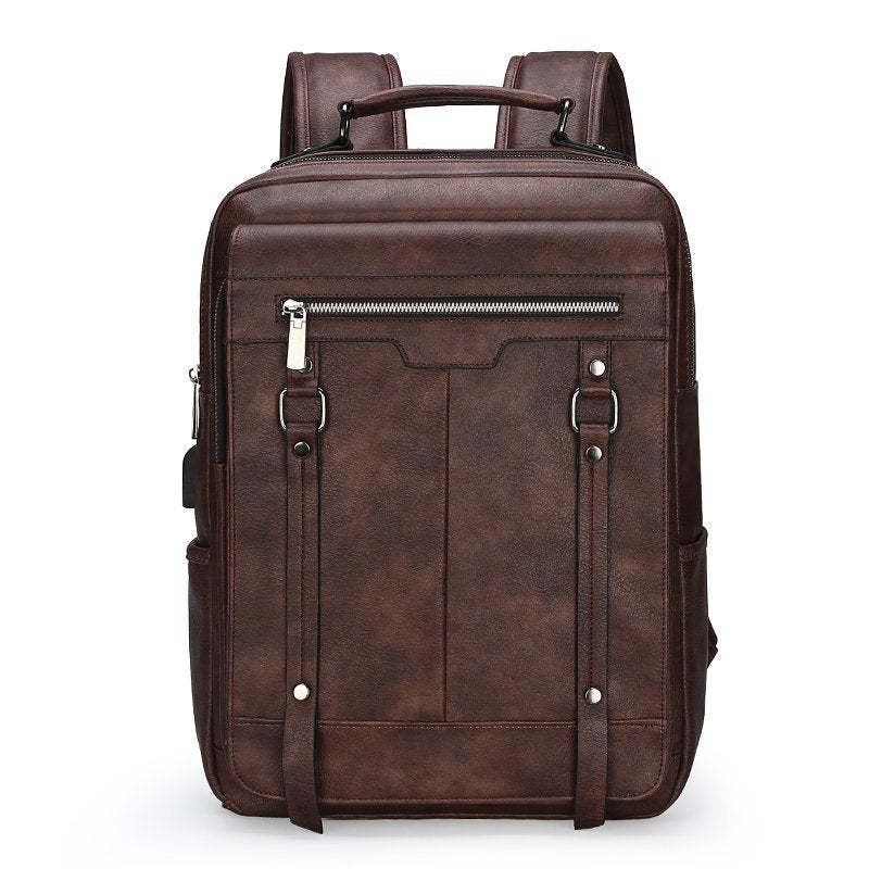 GUYSTEP™- Voyager Leather Backpack-Bag