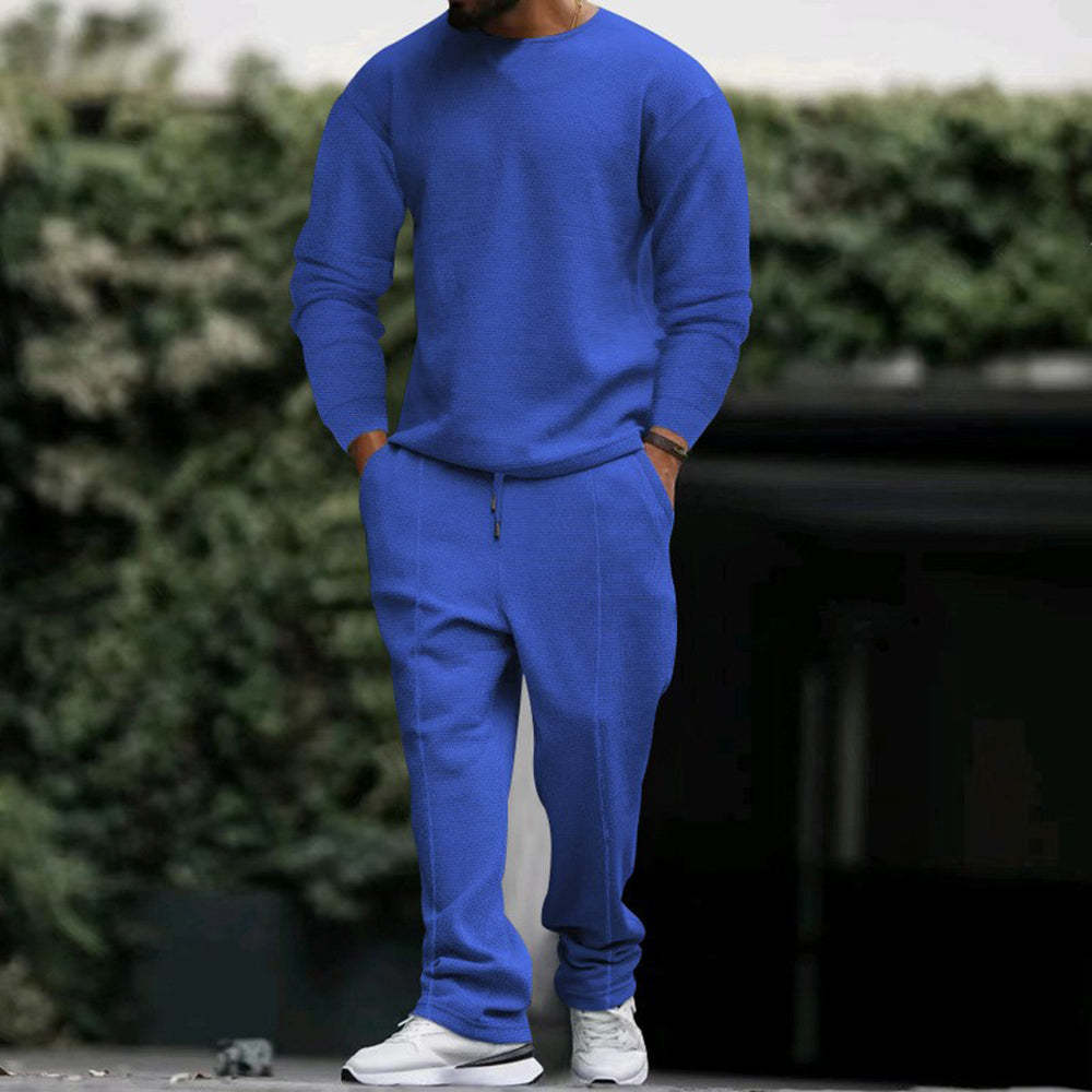 GUYSTEP™- Waffle Casual Tee Set