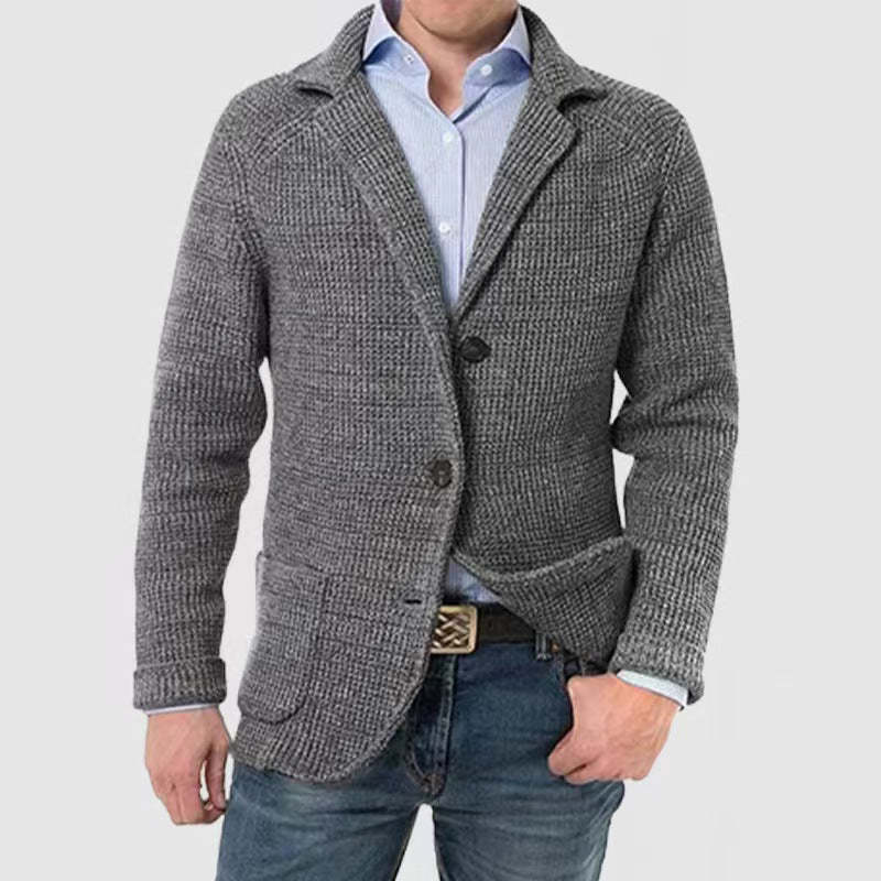 GUYSTEP™- Knitted Single Breasted Blazer