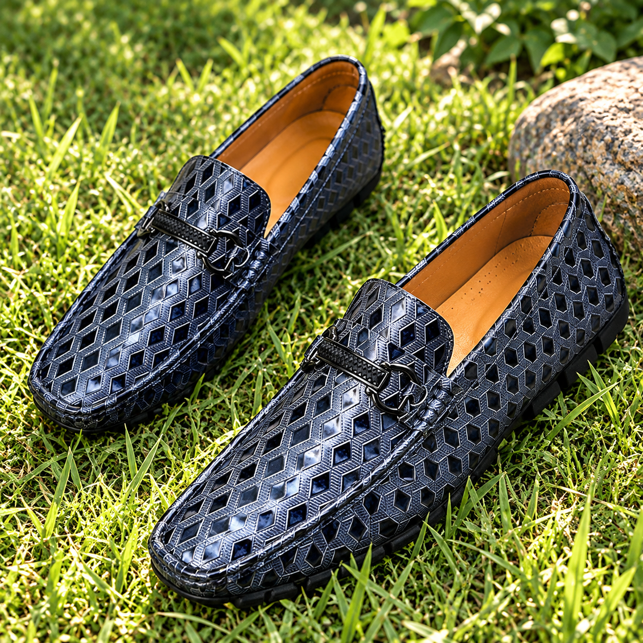 Men's Big-Size Slip-On Loafers