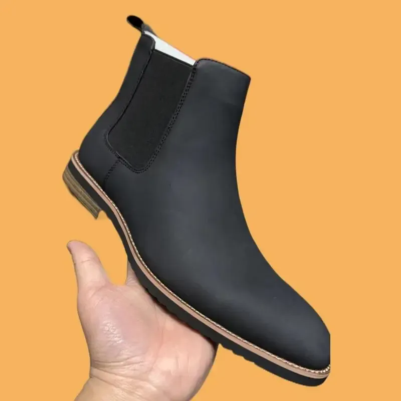 Vittorio Avanzi Leather Chelsea Boots