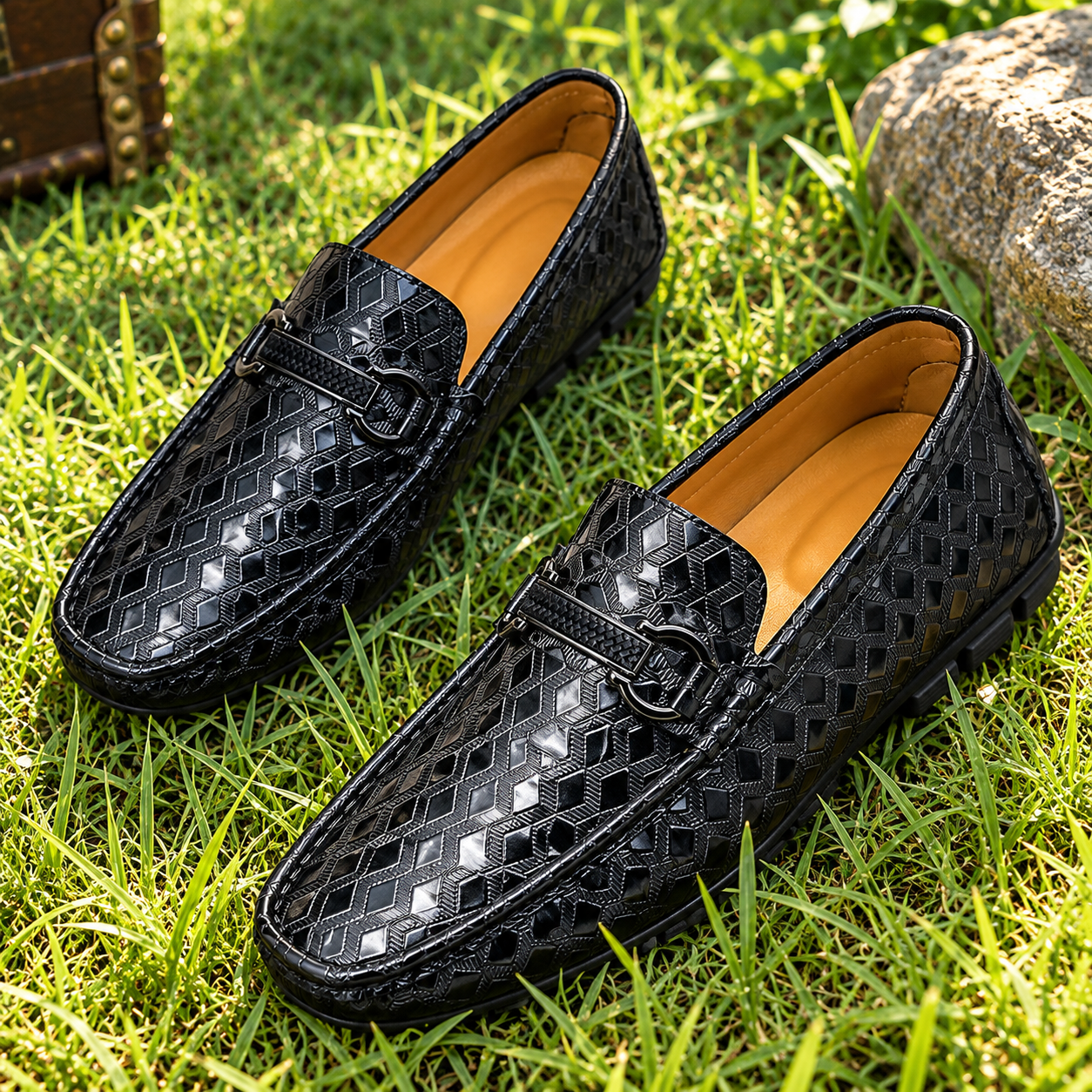 Men's Big-Size Slip-On Loafers