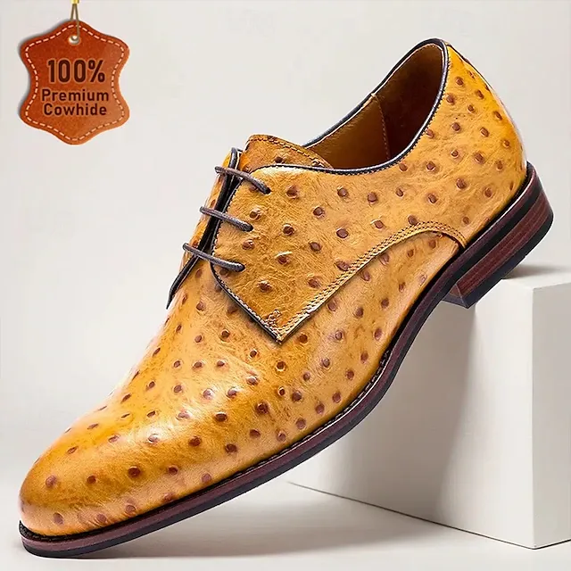 GUYSTEP™Men's full-grain leather oxford shoes