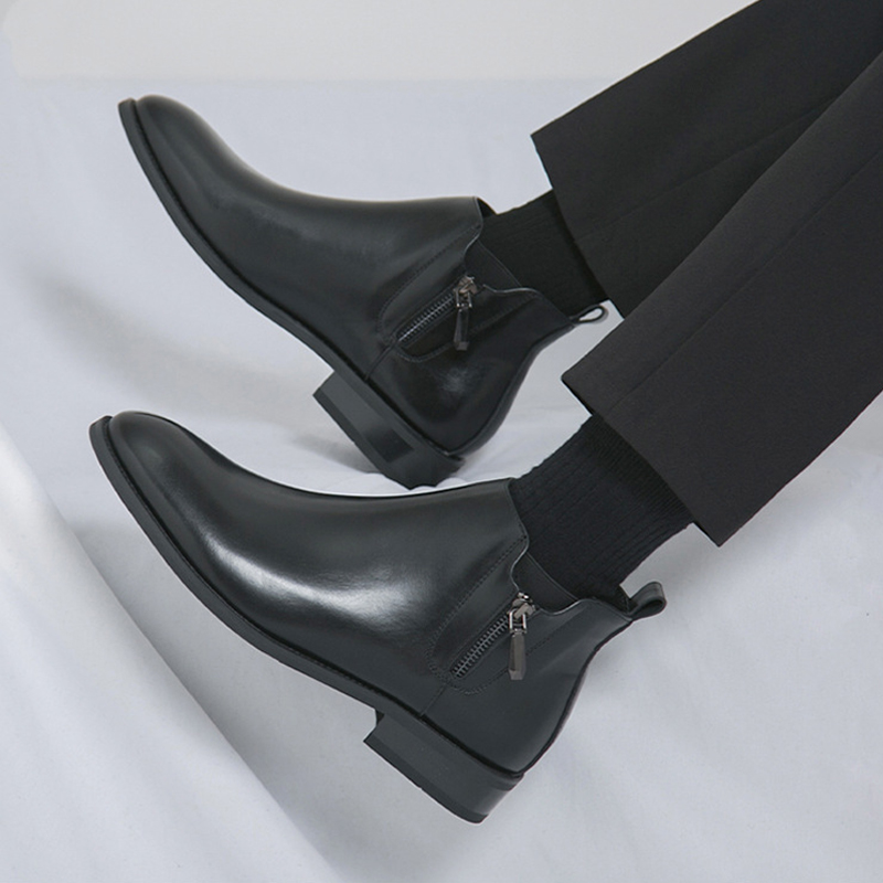 Men's Stylish British-Style Vintage Chelsea Ankle Boots