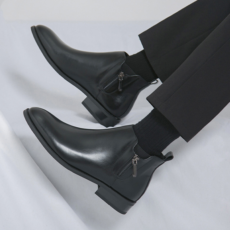 Men's Stylish British-Style Vintage Chelsea Ankle Boots