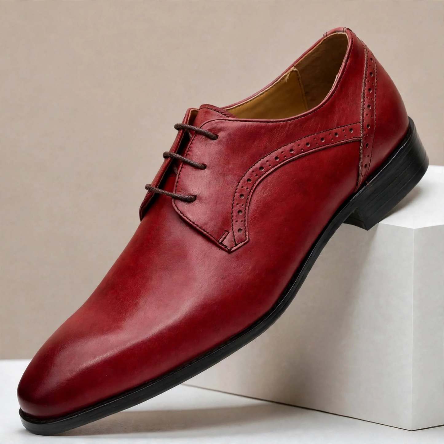 Lario Cowhide Leather Shoes