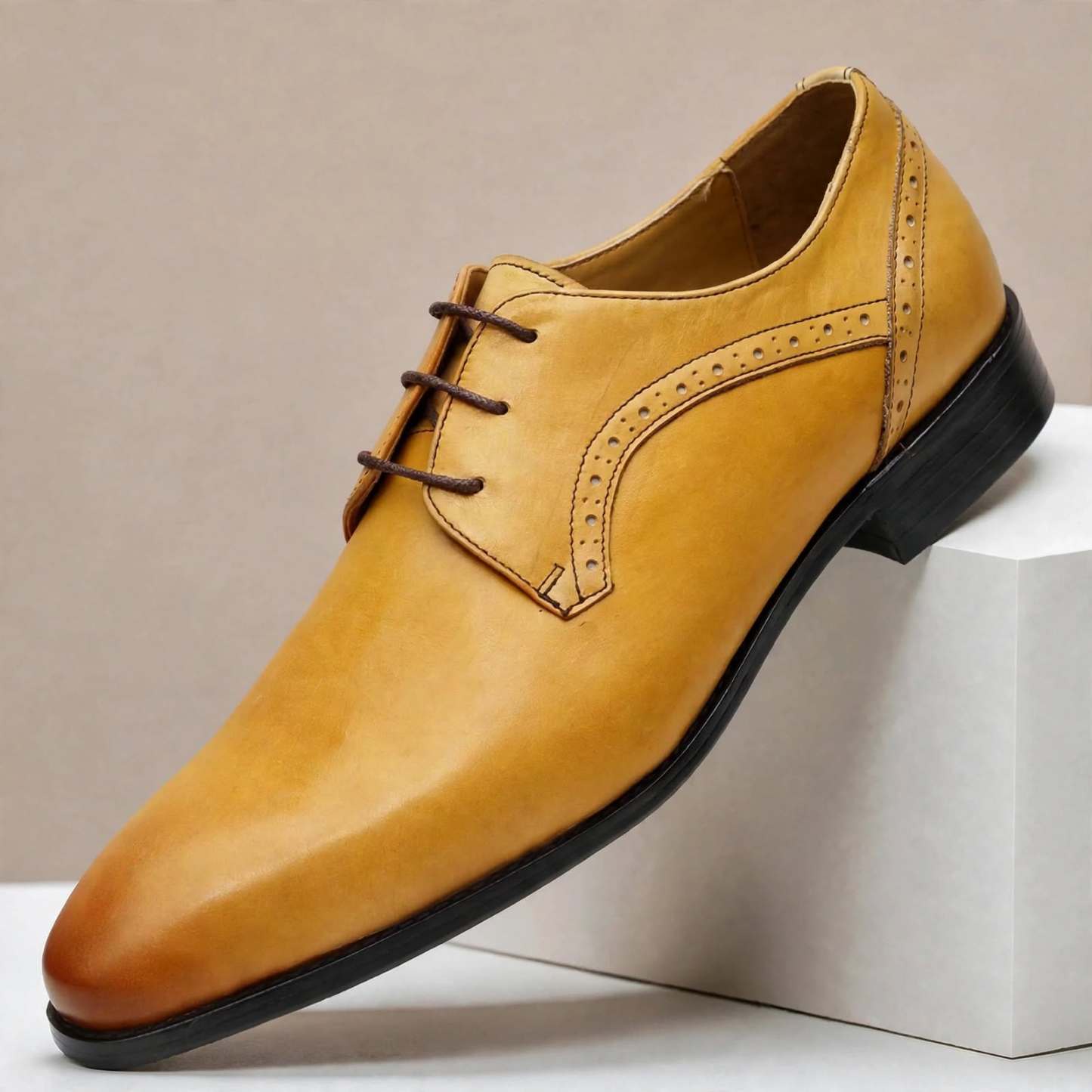 Lario Cowhide Leather Shoes