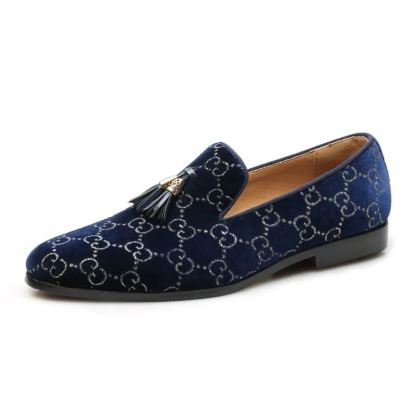 Tassel loafers for men, casual slip-on leather shoes, cross-border wholesale men's shoes