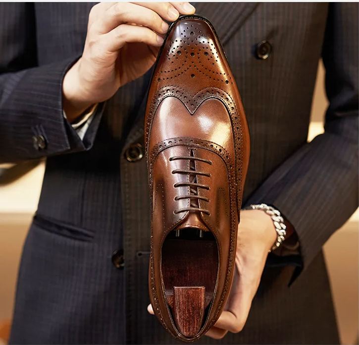 [Copy]Fashionable gentleman sheep suede frosted business leather casual loafers