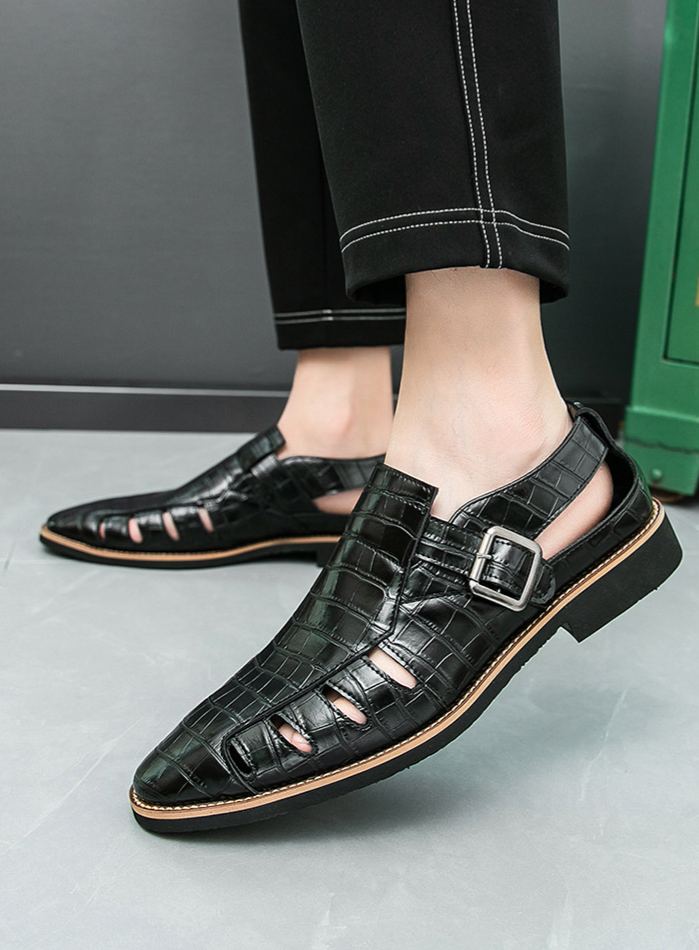[Copy]2026 New Metal-Chain Casual Shoes