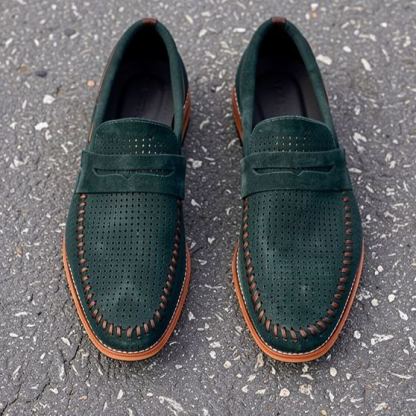 [Copy]Men's Embroidered Casual Loafers