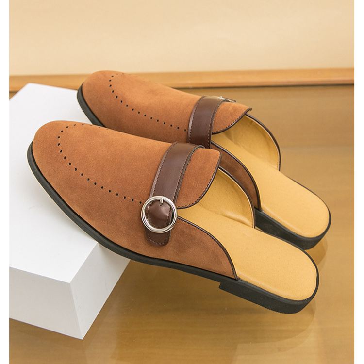 Men's Spring/Summer New Style Metal Buckle Casual Sandals