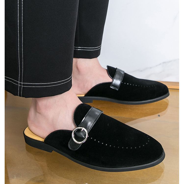 Men's Spring/Summer New Style Metal Buckle Casual Sandals