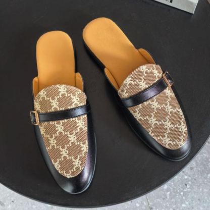 [Copy]New Summer Men's Color Block Closed-Toe Loafers