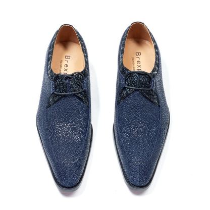[Copy]Men's Pointed Toe Colorful Lace-up Fashion Derby Shoes