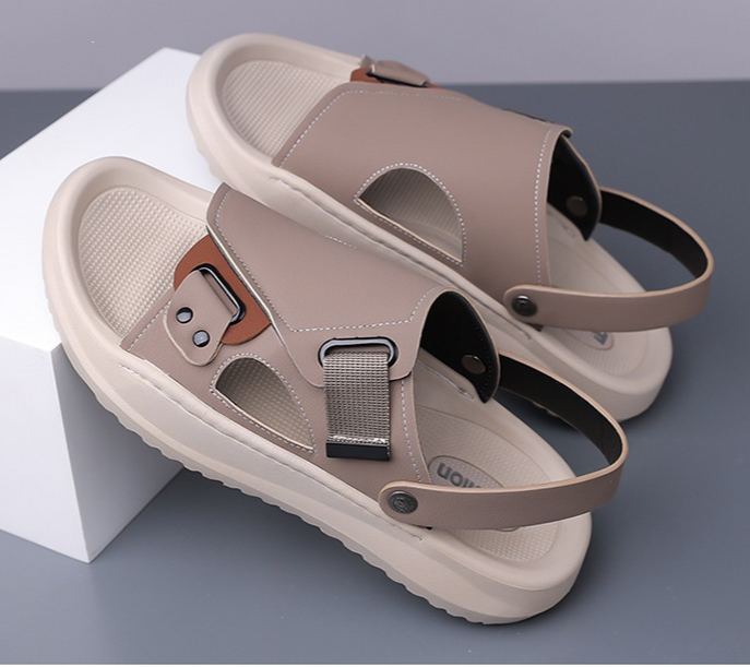 [Copy]Men's Spring/Summer New Style Metal Buckle Casual Sandals