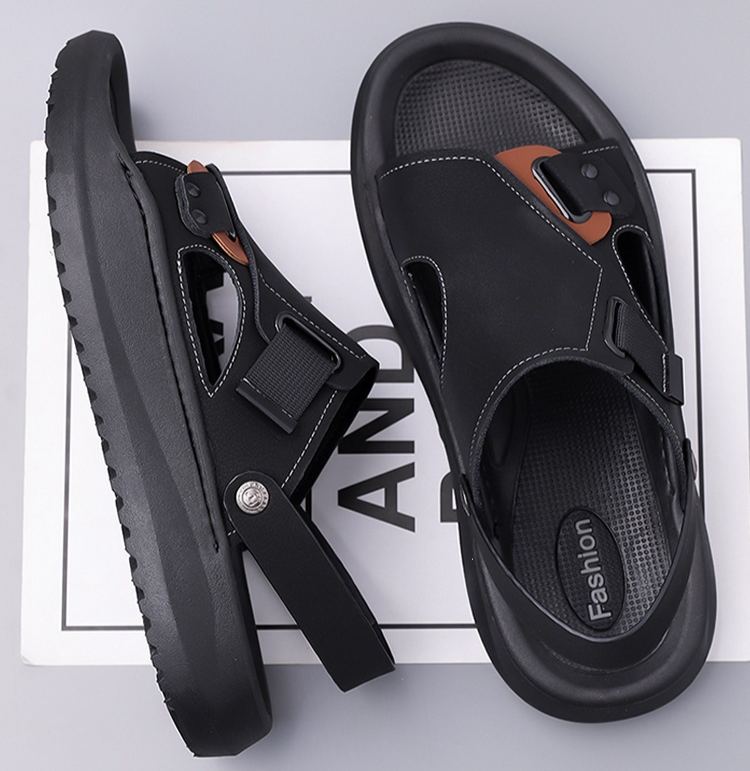 [Copy]Men's Spring/Summer New Style Metal Buckle Casual Sandals