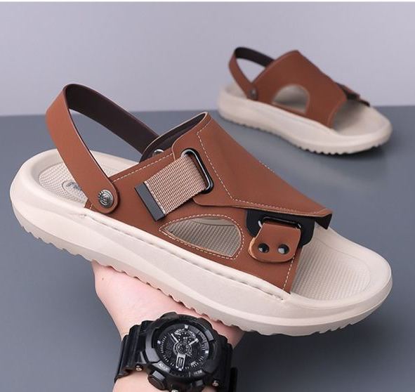 [Copy]Men's Spring/Summer New Style Metal Buckle Casual Sandals