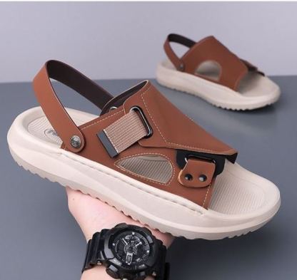 [Copy]Men's Spring/Summer New Style Metal Buckle Casual Sandals