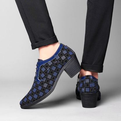 [Copy]Men's Vintage Embroidered Loafers