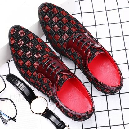 [Copy]Men's Vintage Embroidered Loafers