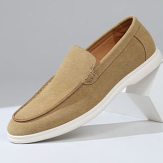 [Copy]Men's hand-stitched flat open-toe slippers