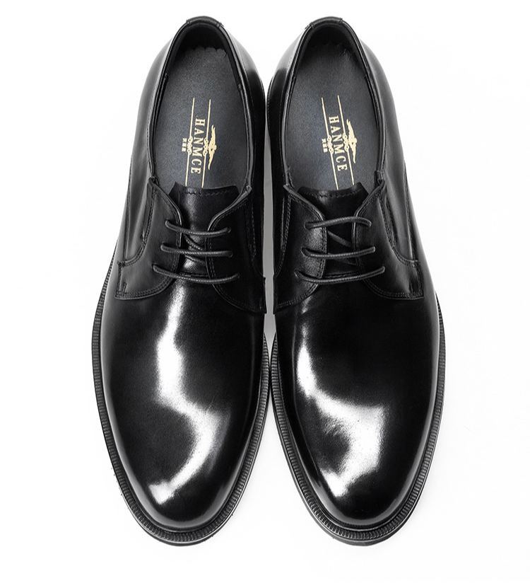 [Copy]Men's red and black embossed Oxford shoes