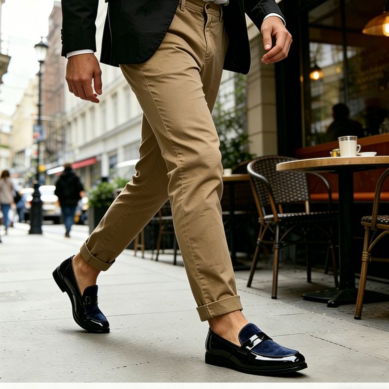 [Copy]Plus-size men's versatile casual loafers
