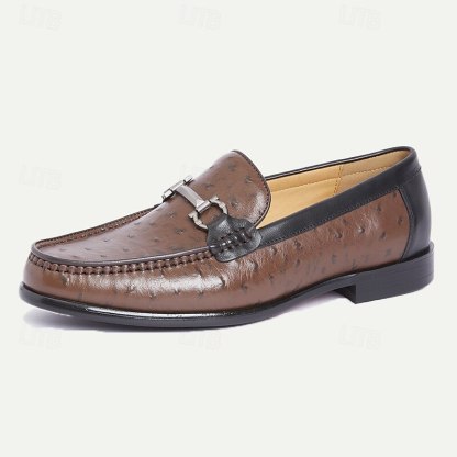 Men's Loafers & Slip-Ons Cowhide Premium Leather