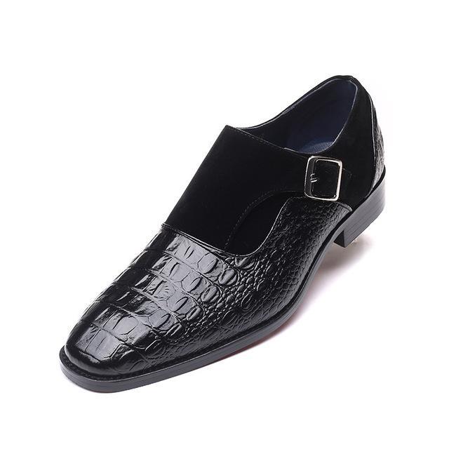 Fashion Crocordile Leather Men Business Shoes