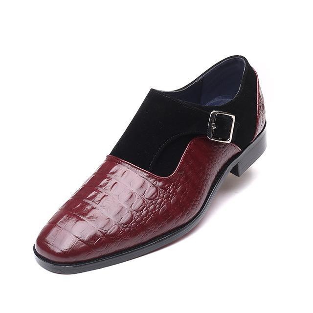 Fashion Crocordile Leather Men Business Shoes
