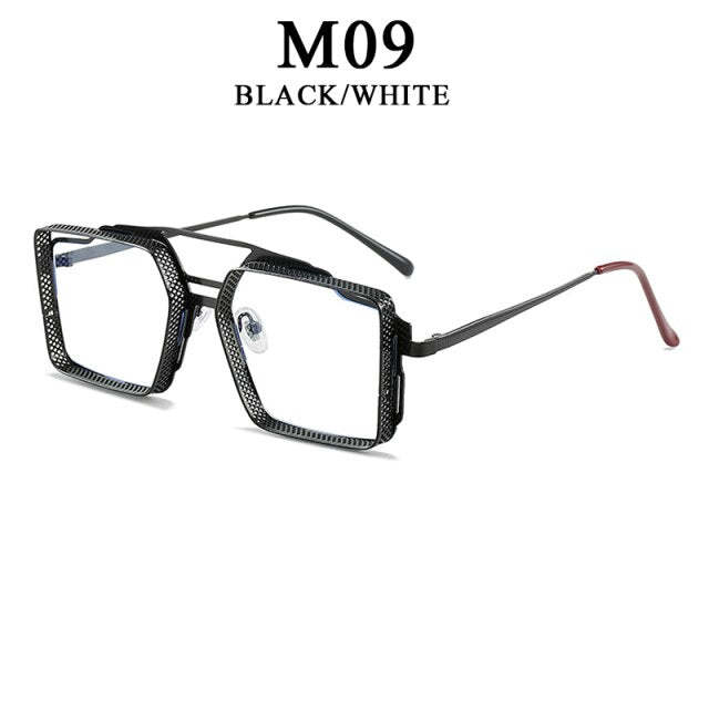 Vintage Square Polycarbonate UV400 Sunglasses
