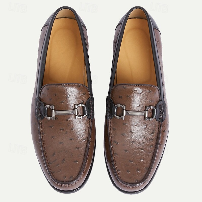 Men's Loafers & Slip-Ons Cowhide Premium Leather