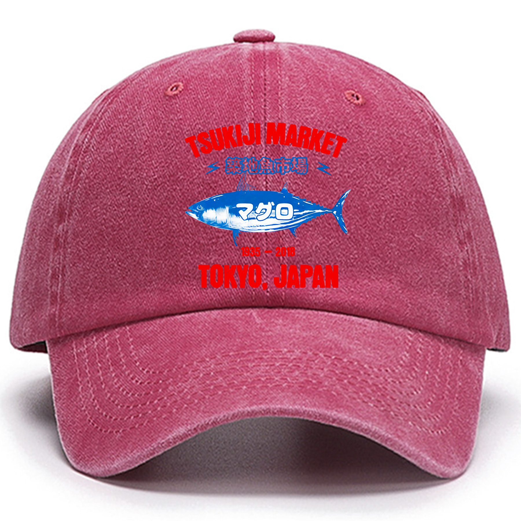 Tsukiji Market Tokyo Cotton Hat