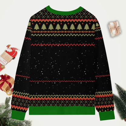 Christmas Tree Me No Problemo Ugly Sweatshirt