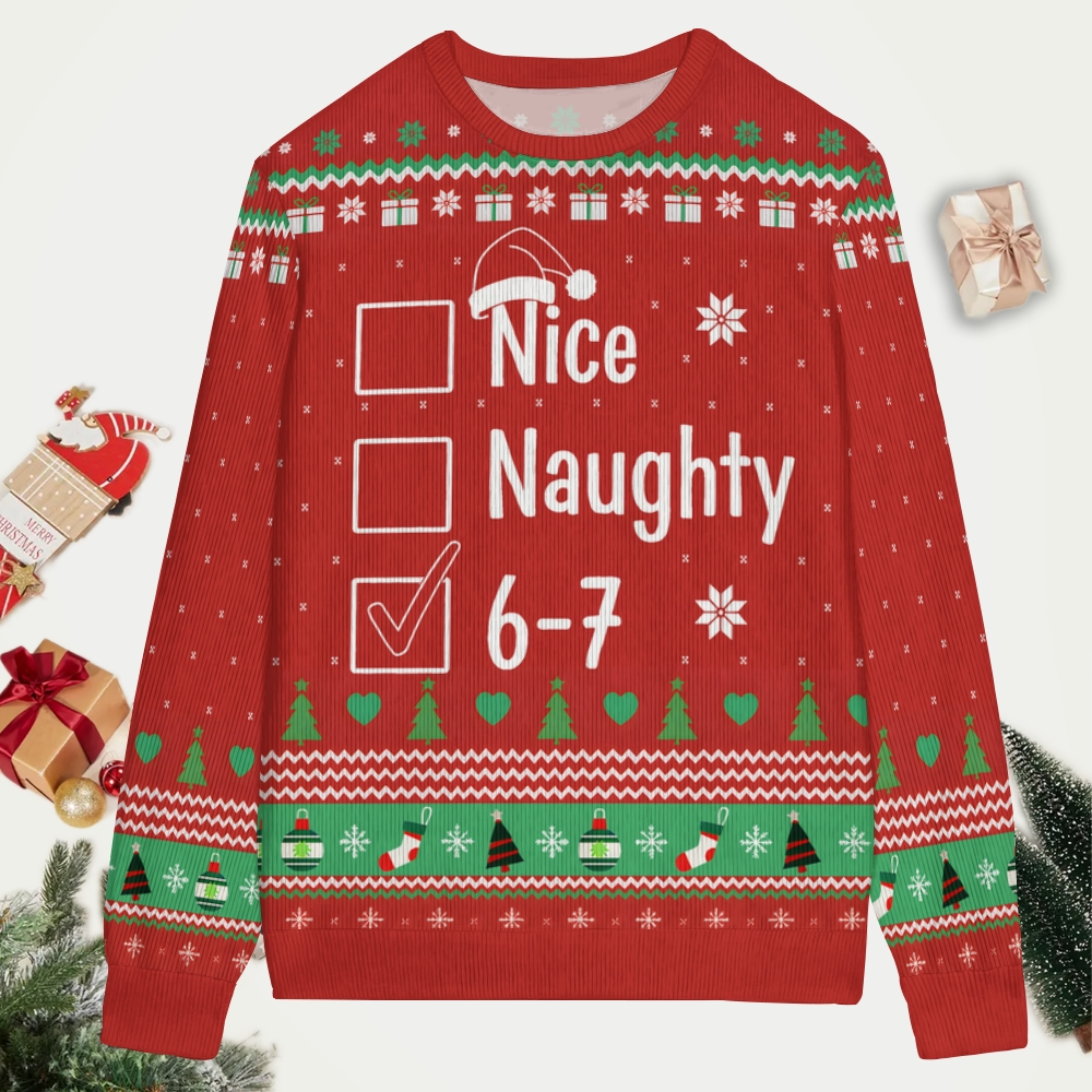 67 Ugly Christmas Ugly Sweatshirt