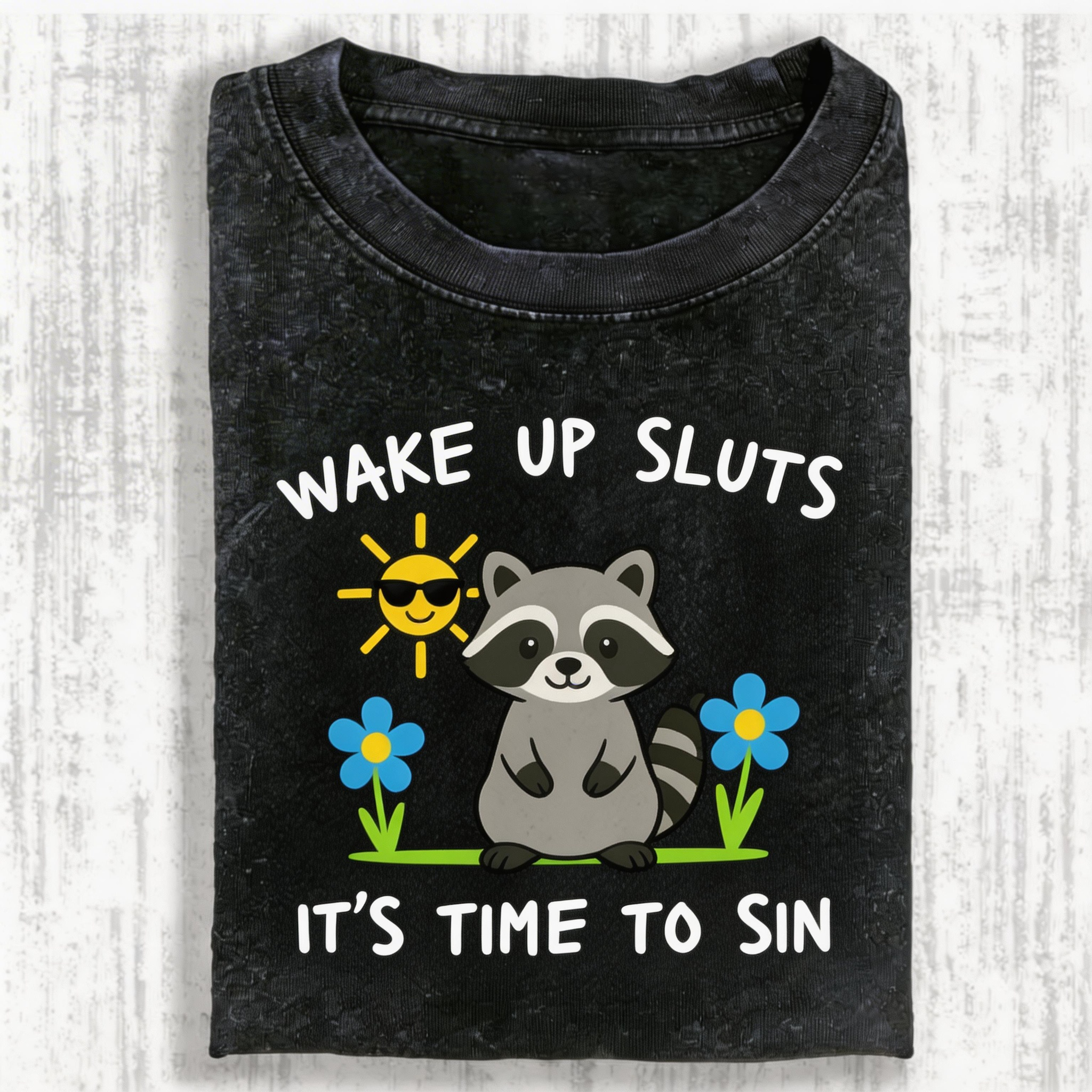 Wake Up Sluts Vintage Washed T-shirt