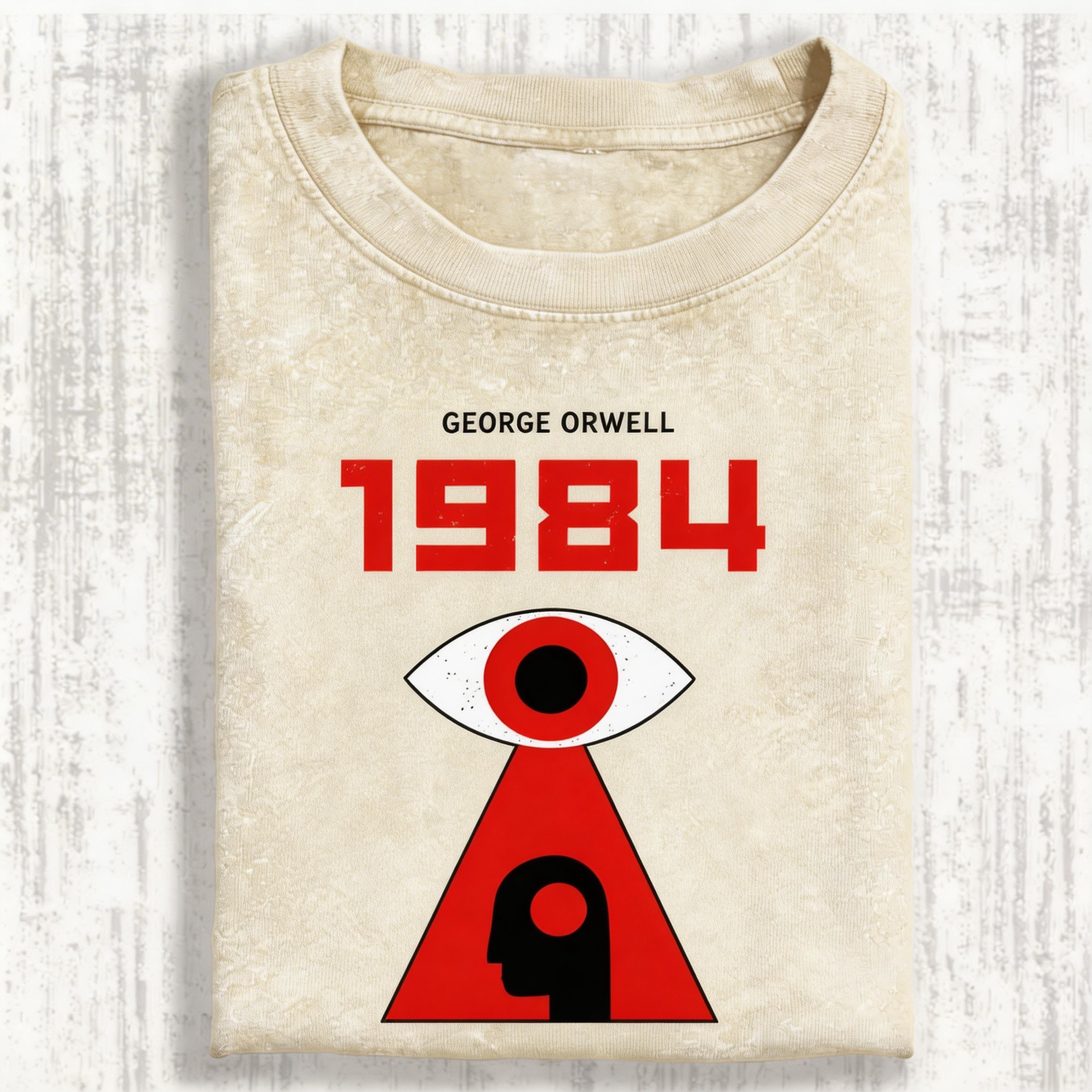 1984 Orwell Vintage Washed T-shirt