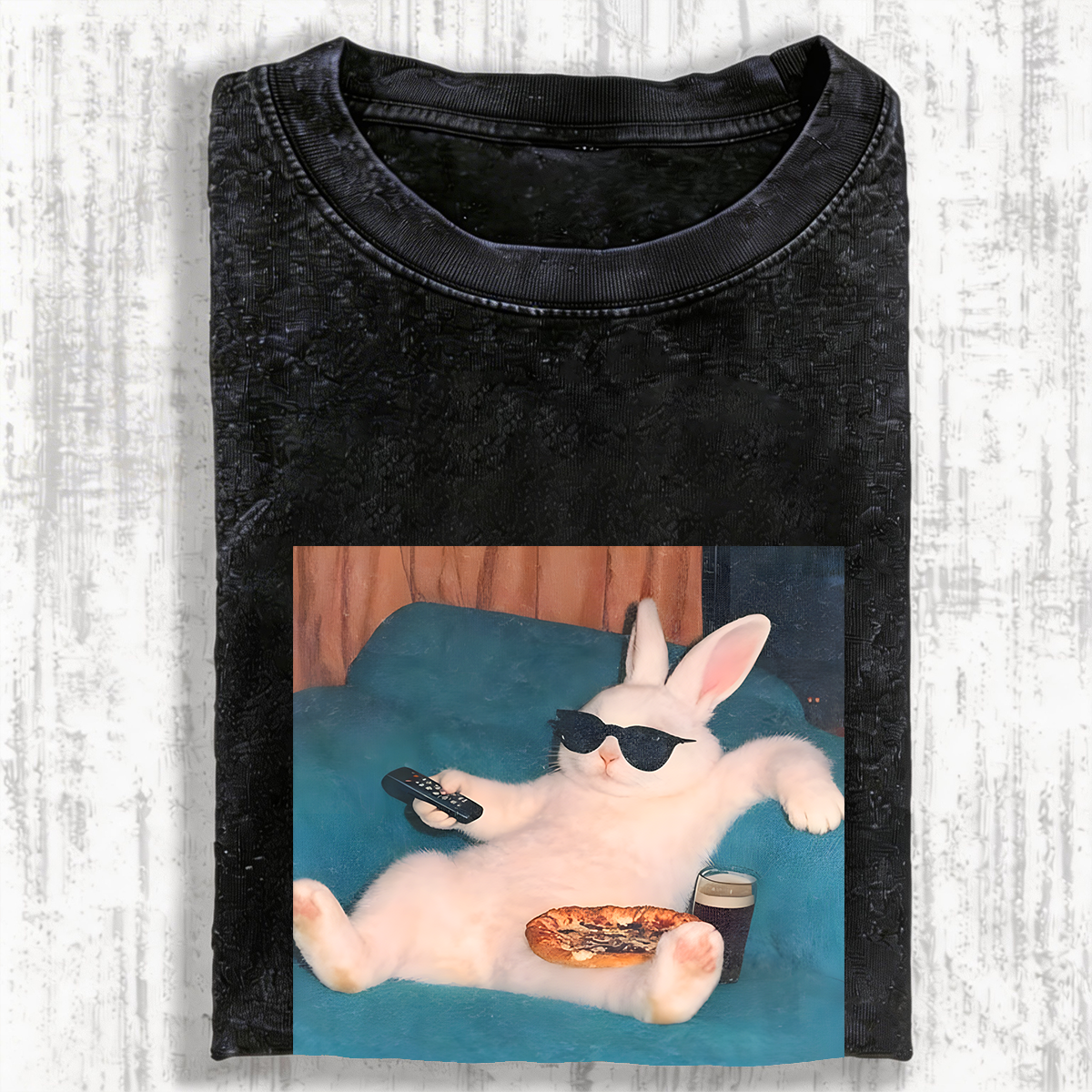 Cool Rabbit Brother Vintage Washed T-shirt