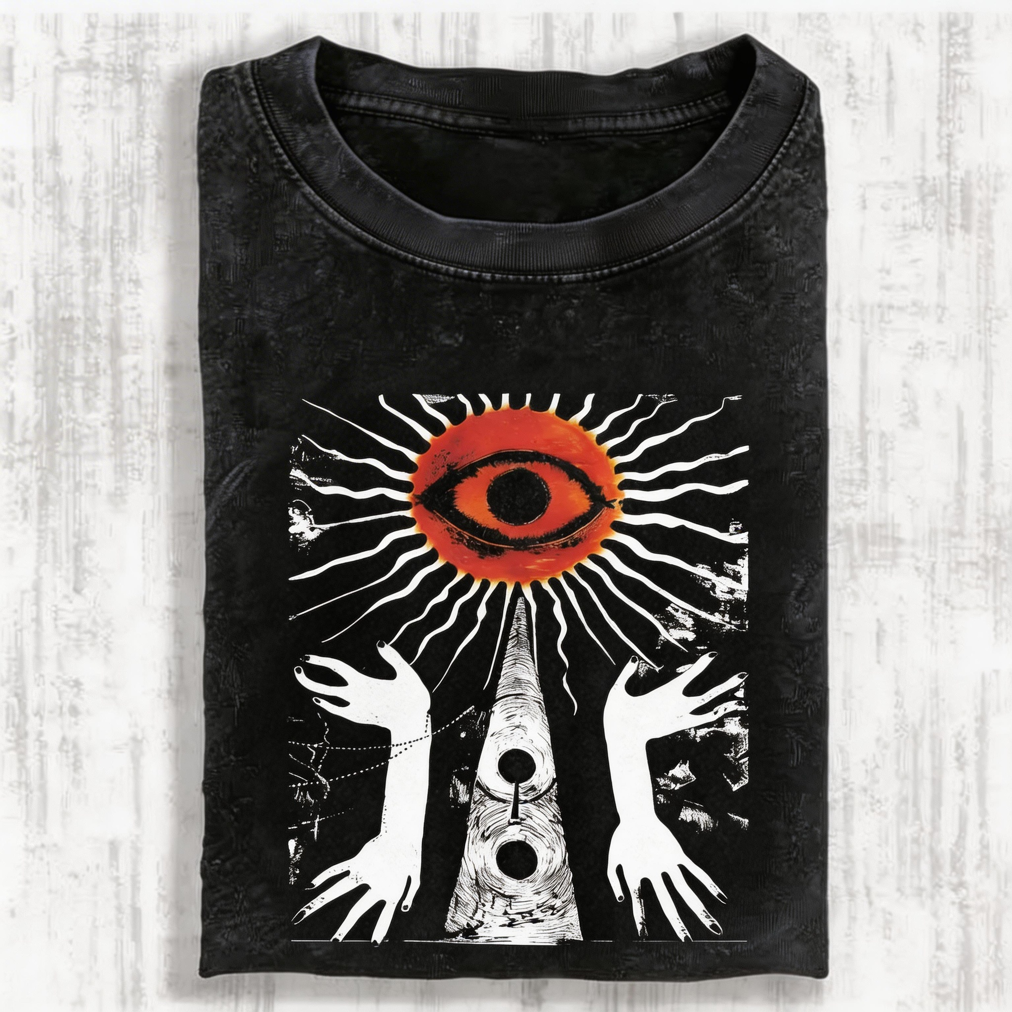 GREAT ARTIST EVOLUTION Vintage Washed T-shirt